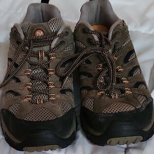 Merrell Men's Trail Shoes - Olive and Black